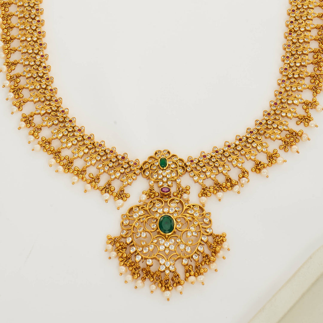 Heritha Stone Long Necklace