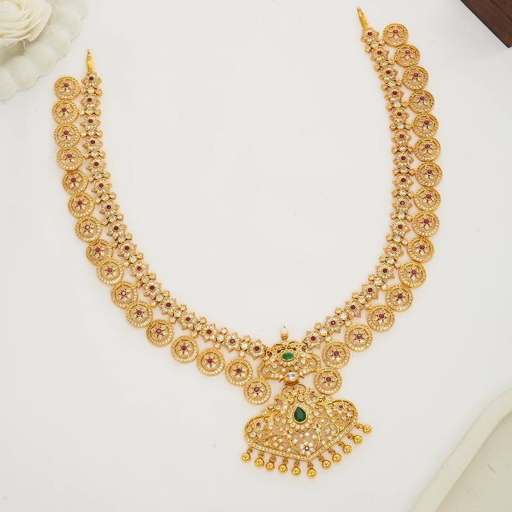 Dhansi Stone Long Necklace