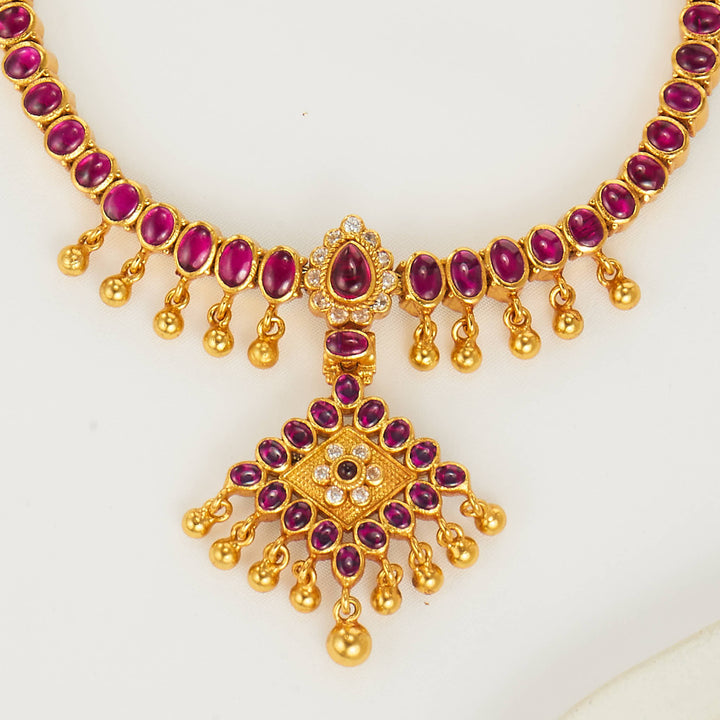 Shivya Reversible Short Necklace