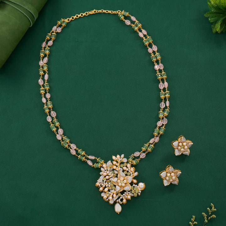 Zaevra Avikam Long Necklace Set