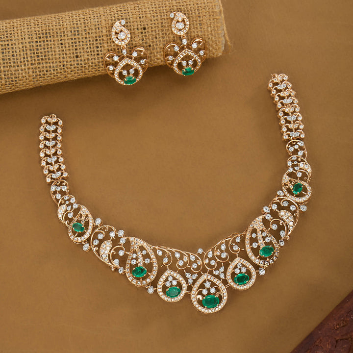 Avanthika Short Necklace Set