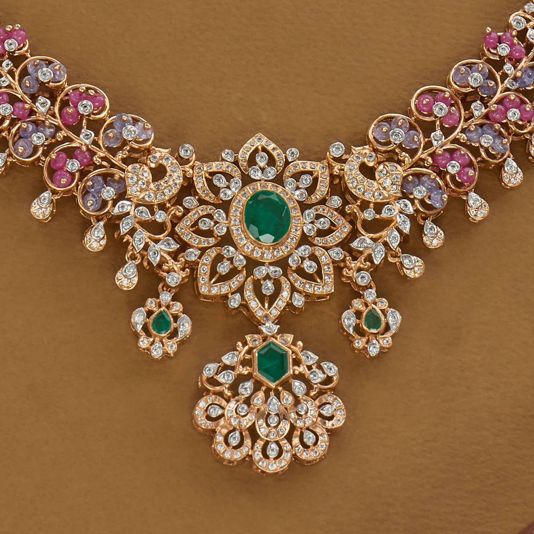 Dheaska Short Necklace Set