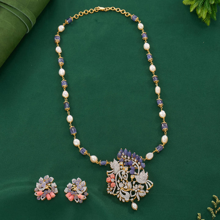 Aarvika Avikam Long Necklace Set