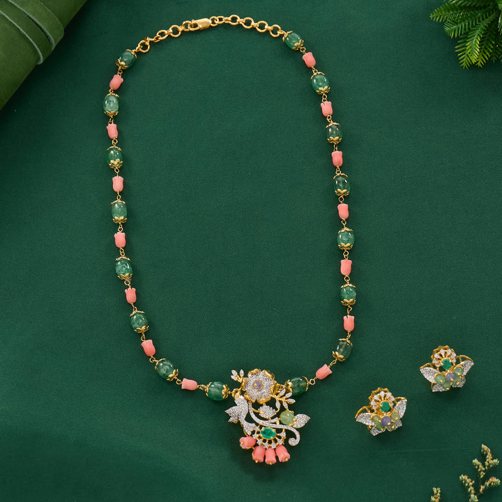 Eshaa Avikam Long Necklace Set