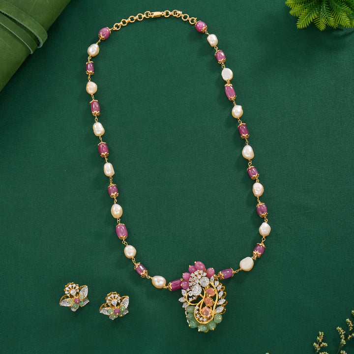 Benya Avikam Long Necklace Set