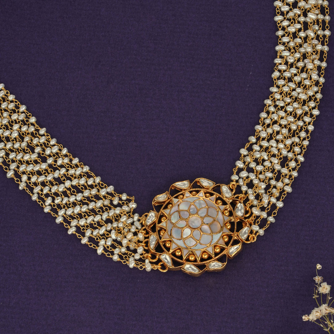 Saishika Choker Necklace Set