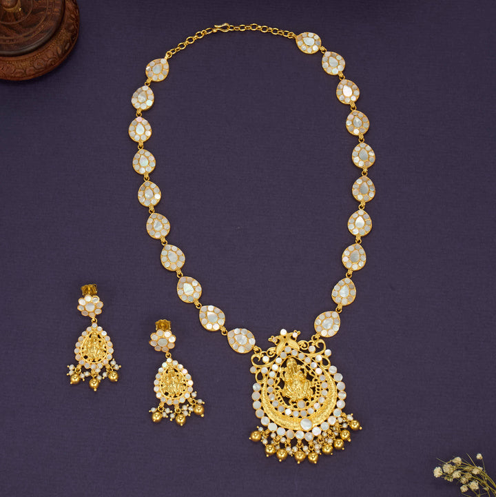 Divine Look Long Necklace Set