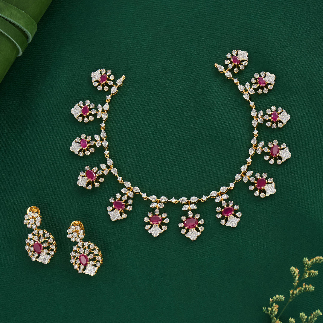 Shervikha Short Necklace Set