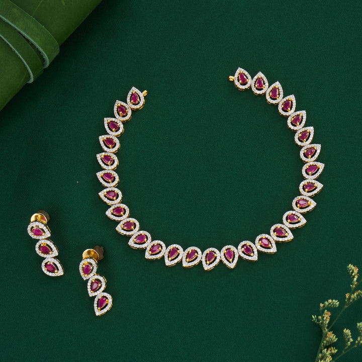Nithika Short Necklace Set