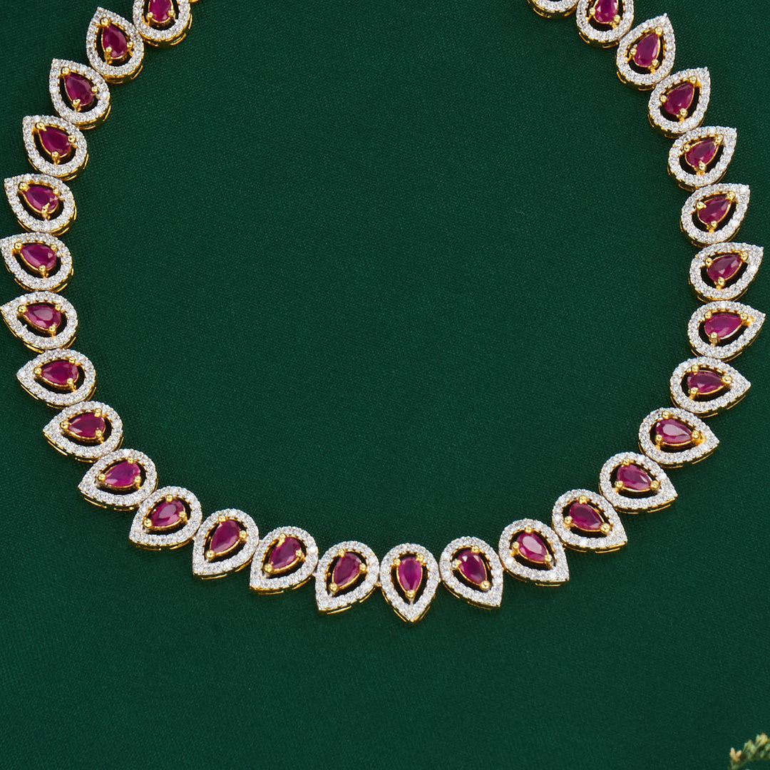 Nithika Short Necklace Set