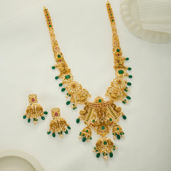 Nithishka Long Necklace Set