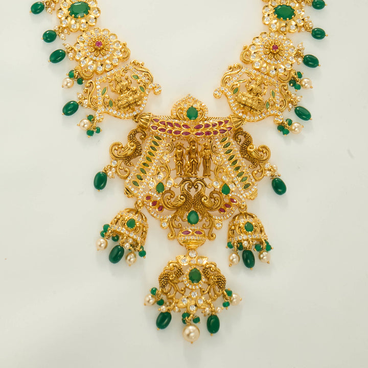 Nithishka Long Necklace Set