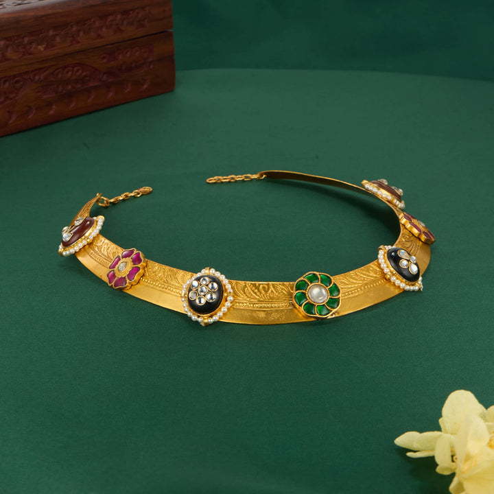 Unique catchy Hasli Necklace