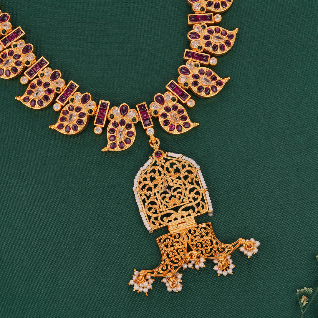 Arvika Stone Short Necklace