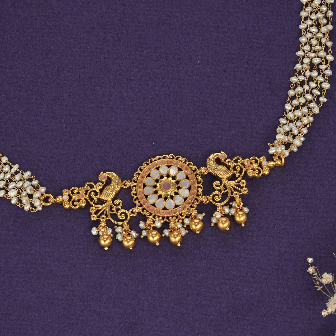 Trithika Choker Necklace Set