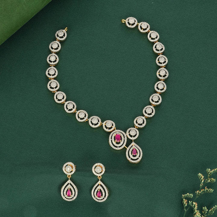 Rishika Short Necklace Set
