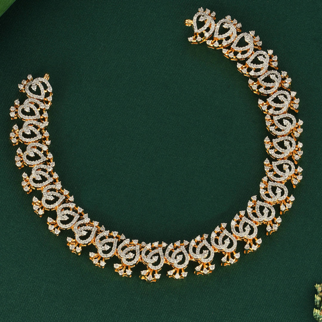 Sparkling Short Necklace Set
