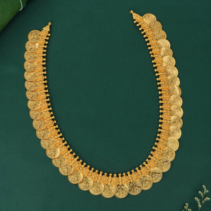 Flawless Nagas Kaasu Maalai Necklace