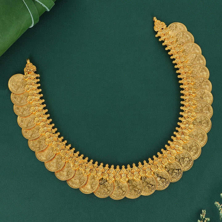 Bindhu Kaasu Malai Necklace
