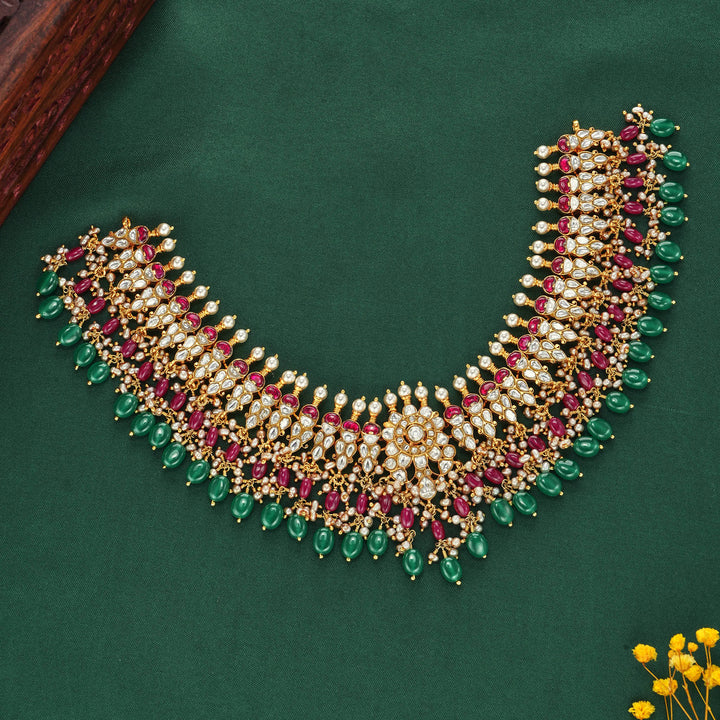Aashvika Kundan Short Necklace