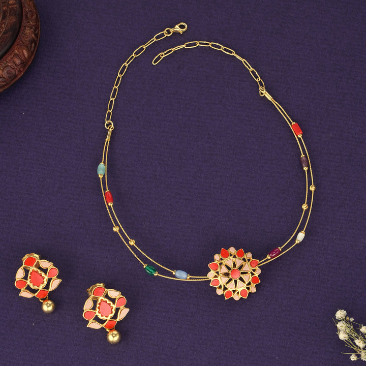 Majestic Short Necklace Set
