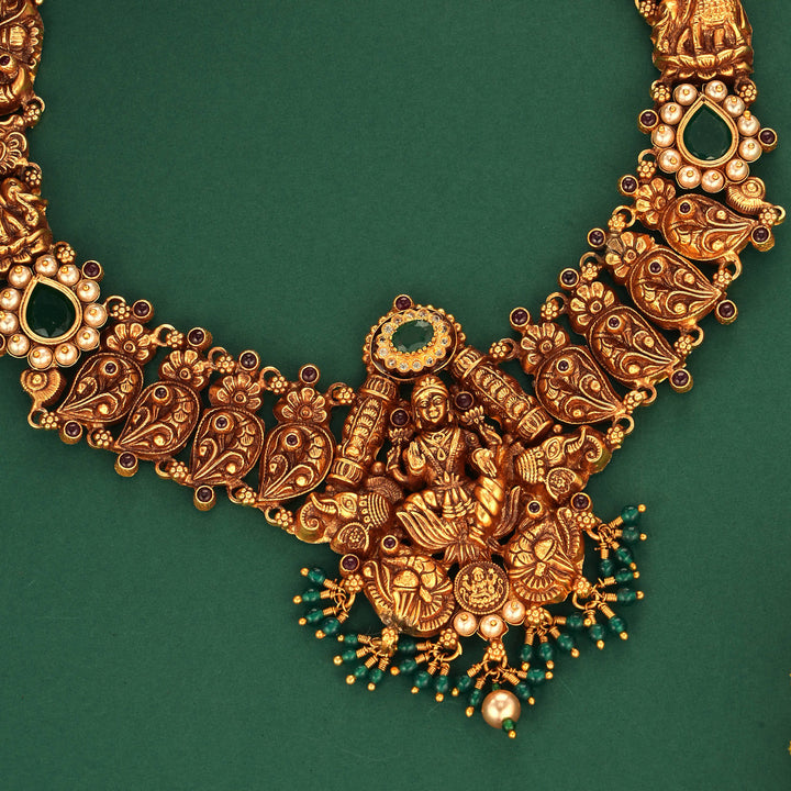 Saraswathi Nagas Short Necklace