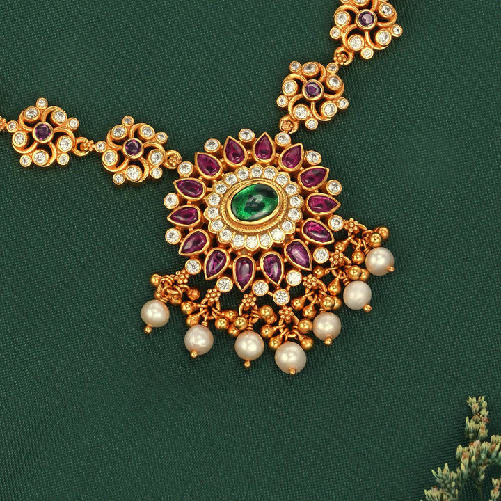 Pragya Stone Short  Necklace