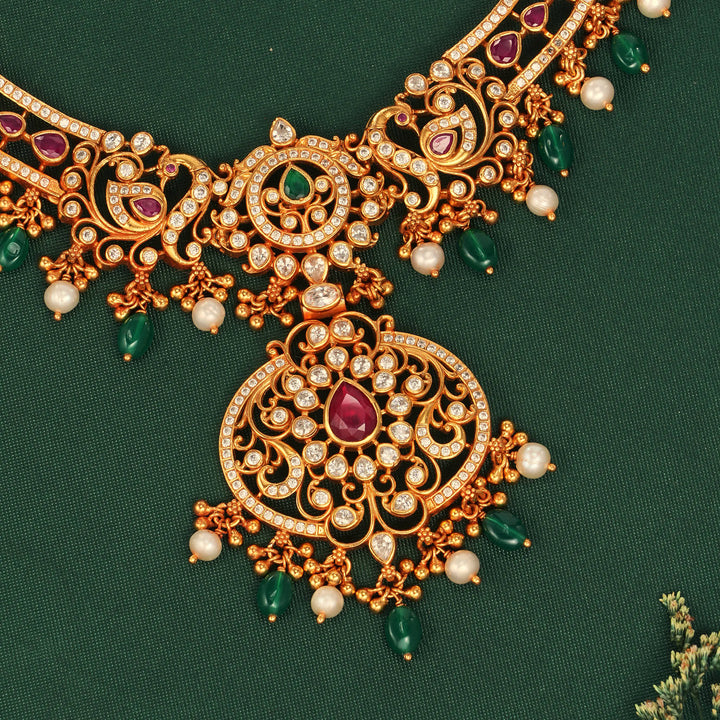 Grandeur Stone Short Necklace