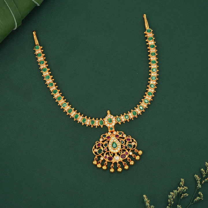Nethrika Stone Short Necklace