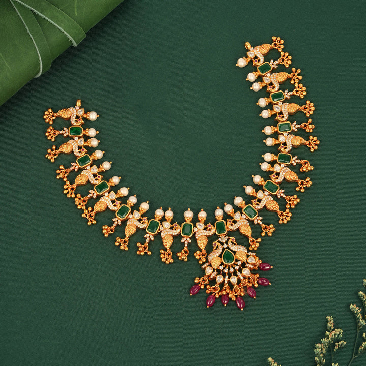 Eshvira Stone Short  Necklace