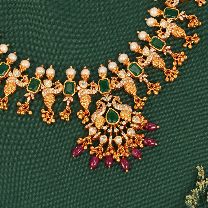 Eshvira Stone Short  Necklace