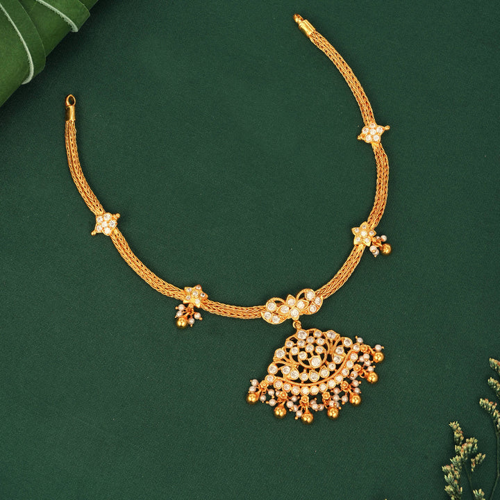 Samyra Stone Short Necklace