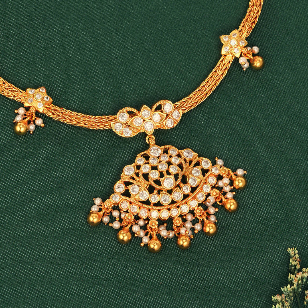 Samyra Stone Short Necklace