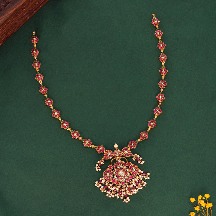 Samaira Kundan Long Necklace