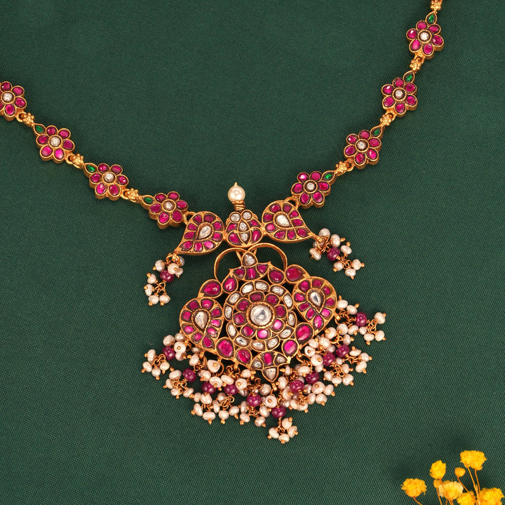 Samaira Kundan Long Necklace