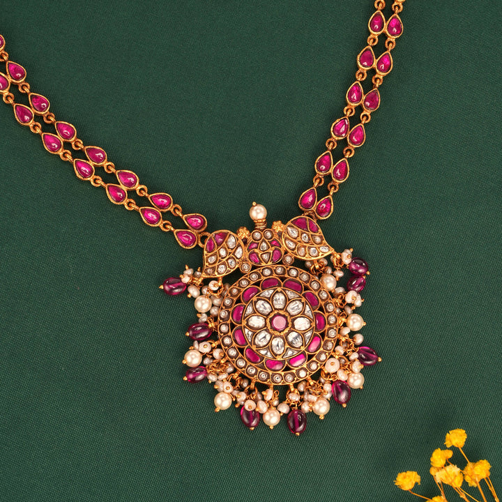 Yalini Kundan Long Necklace