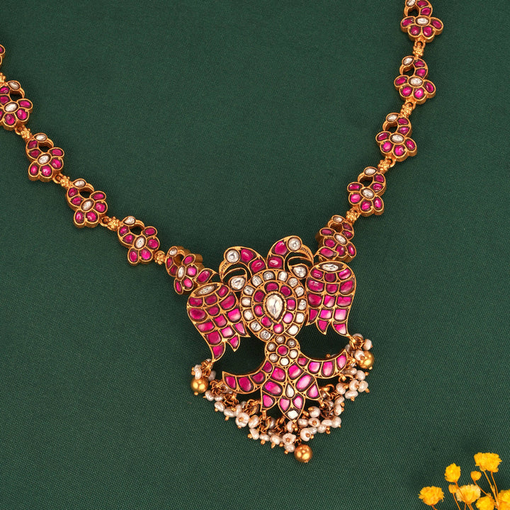 Henisha Kundan Long Necklace