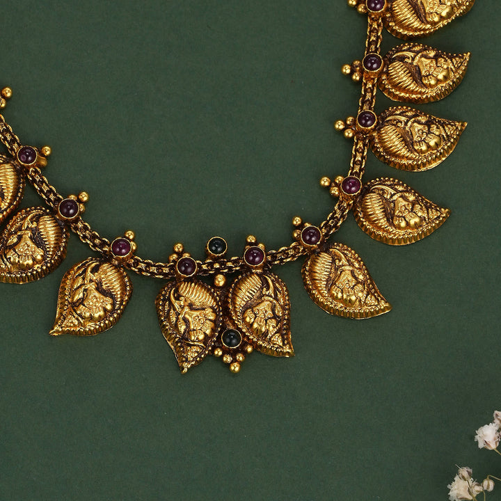 Prashikha Nagas Short Necklace