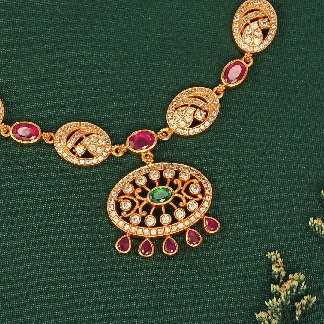Zivanya Stone Short Necklace