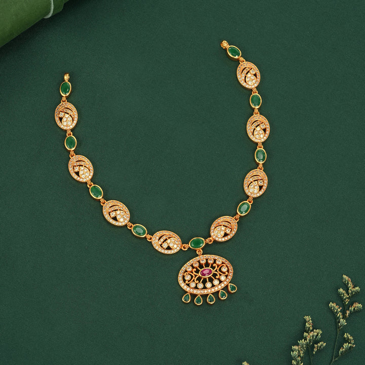 Vaishira Stone Short Necklace
