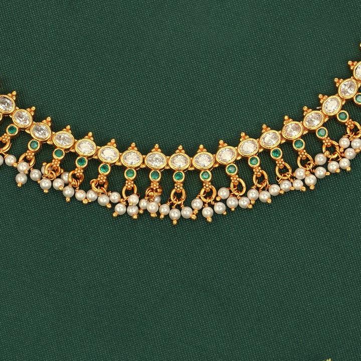 Gorgeous Stone Short Necklace