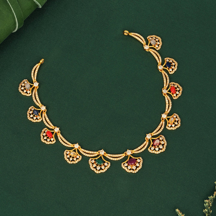 Pretty Look Stone Short Necklace