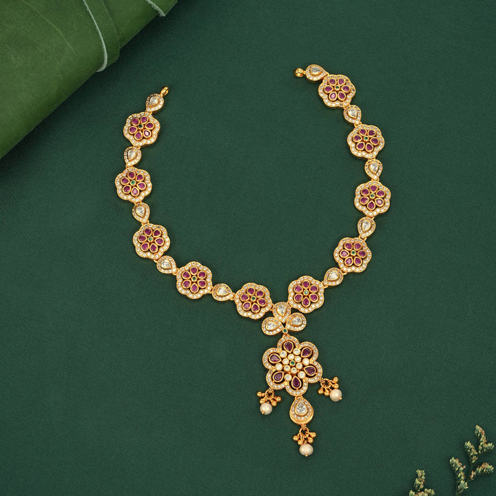 Avirika Stone Short Necklace