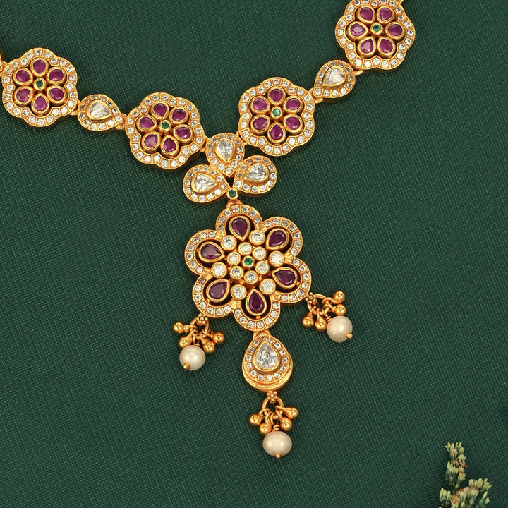 Avirika Stone Short Necklace