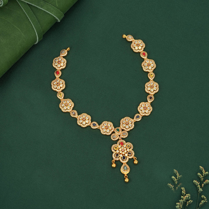 Arovika Stone Short Necklace