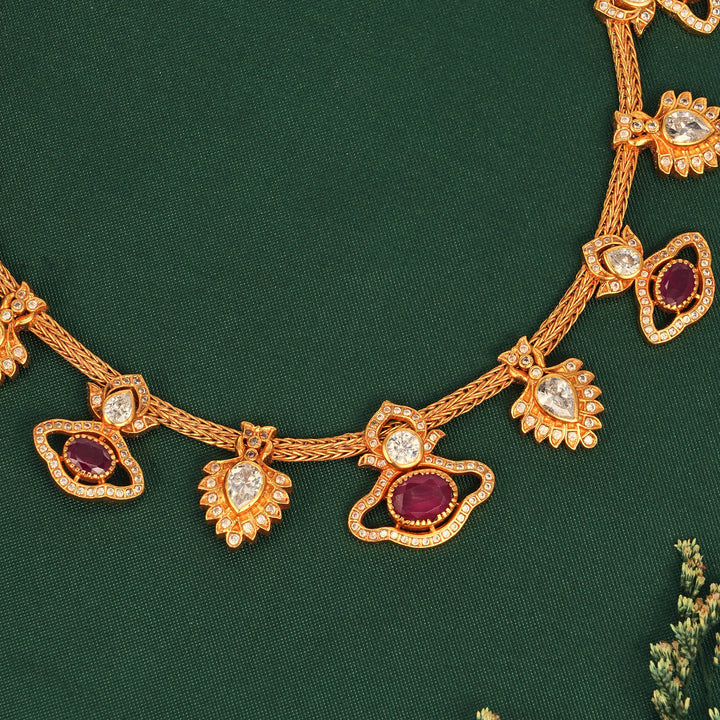 Eshmita Stone Short Necklace