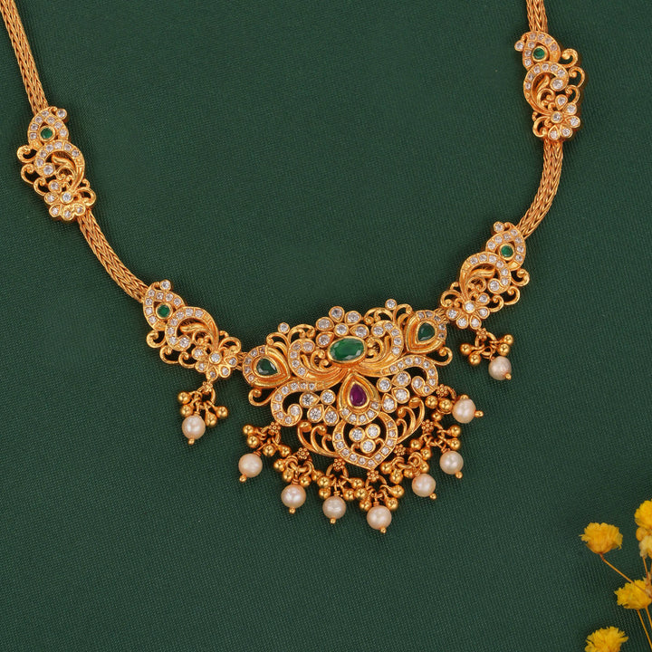 Tavira Stone Short Necklace