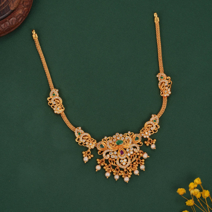 Tavira Stone Short Necklace