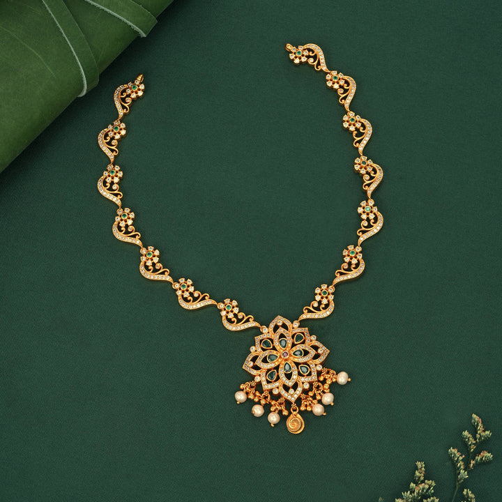 Miraya Stone Short Necklace