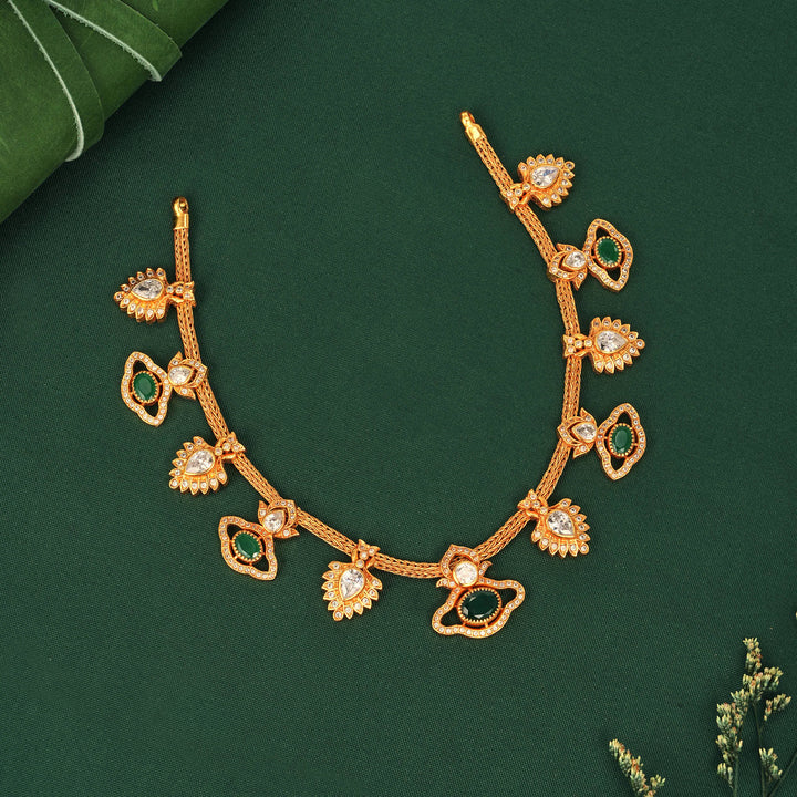 Zeyora Stone Short Necklace